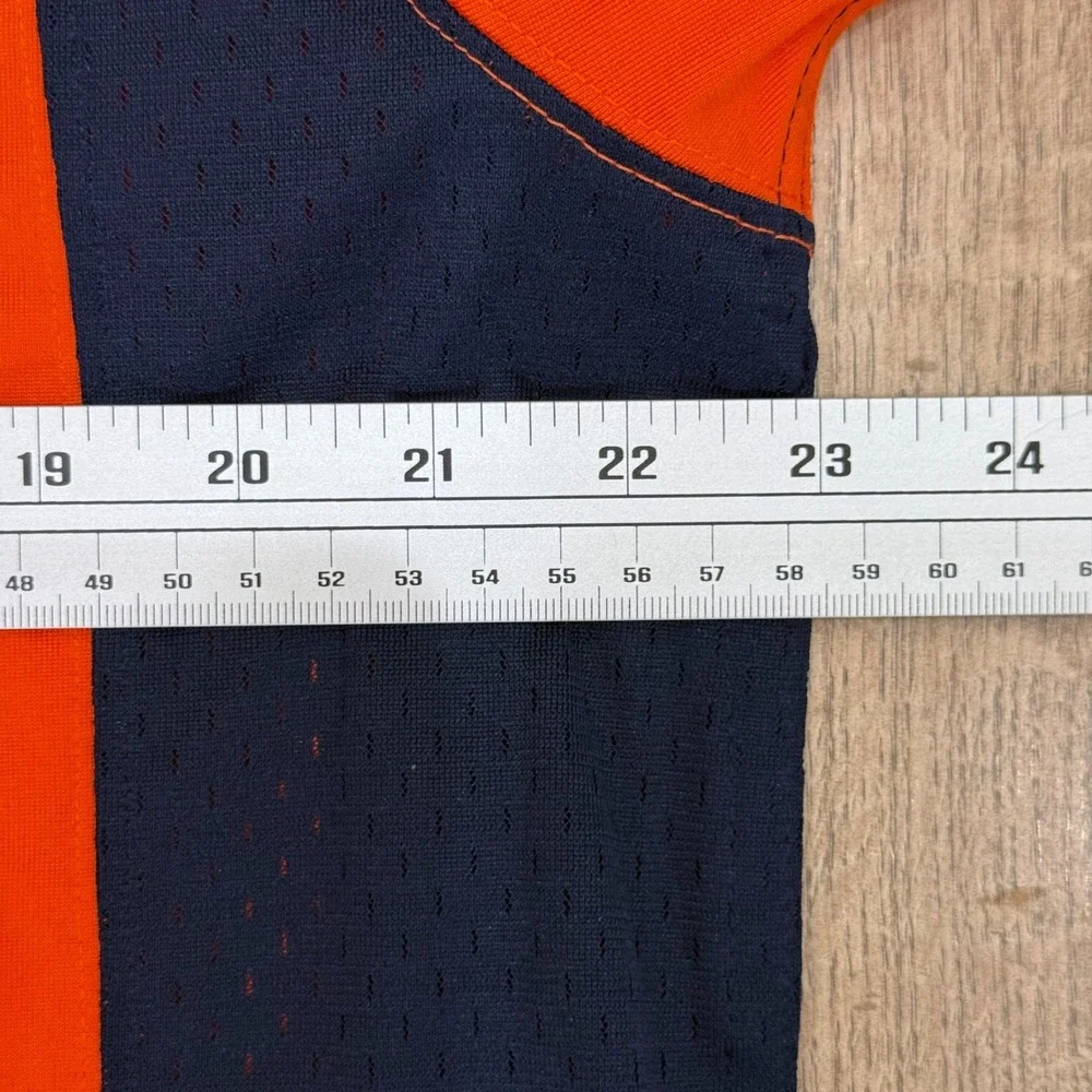 Denver Broncos Russell Wilson‎ 3 Nike NFL On Field Orange Jersey Men's Large
